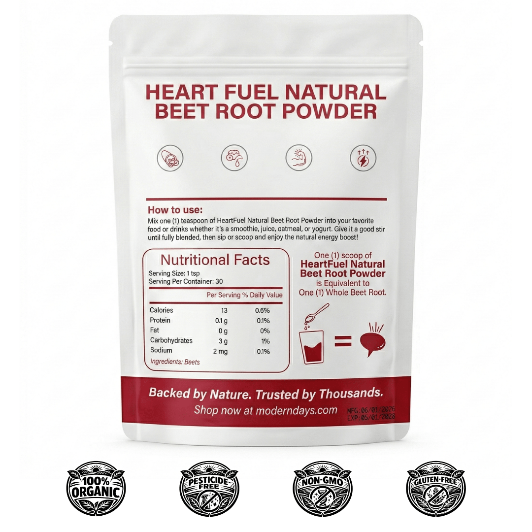 Organic Beetroot Powder - Modern Days