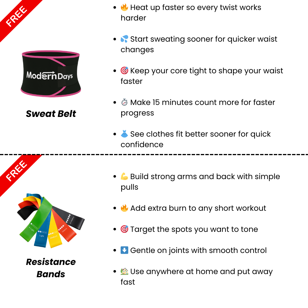 SlimSpin™ - Pilates Twist Board