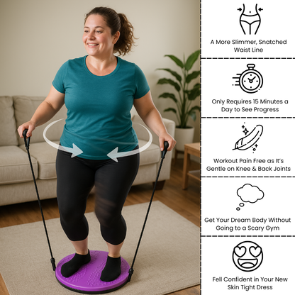SlimSpin™ - Pilates Twist Board