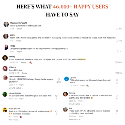 JawReset™ - TMJ Relief Pen