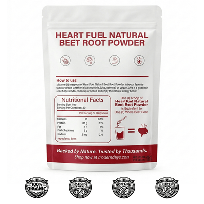 Organic Beetroot Powder - Modern Days