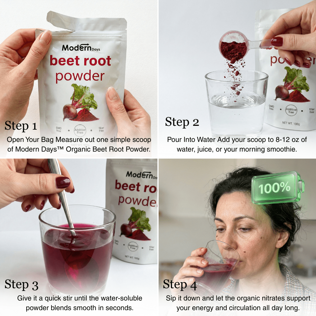 Organic Beetroot Powder - Modern Days